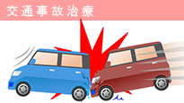 交通事故治療の説明画像